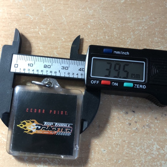 Cedar Point- Top Thrill Dragster Key Chain - Picture 6 of 9